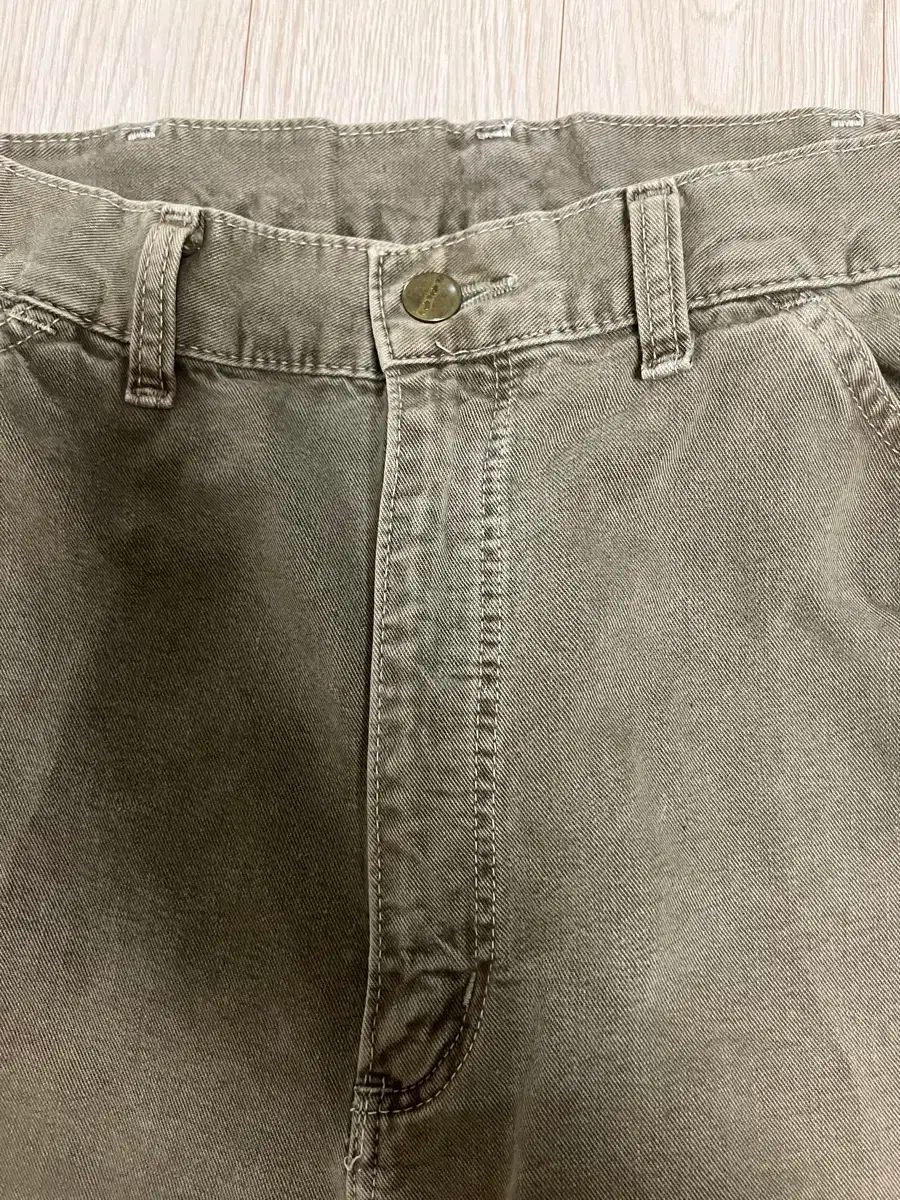  カーハート カーペンター シングルニー モースグリン 33 チノパン パンツ