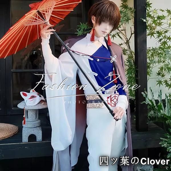 文豪ストレイドッグス 風 太宰治春河35新絵中華風 コスプレ衣装 ウィッグ靴cosplayハロウィン演出服変装B251103