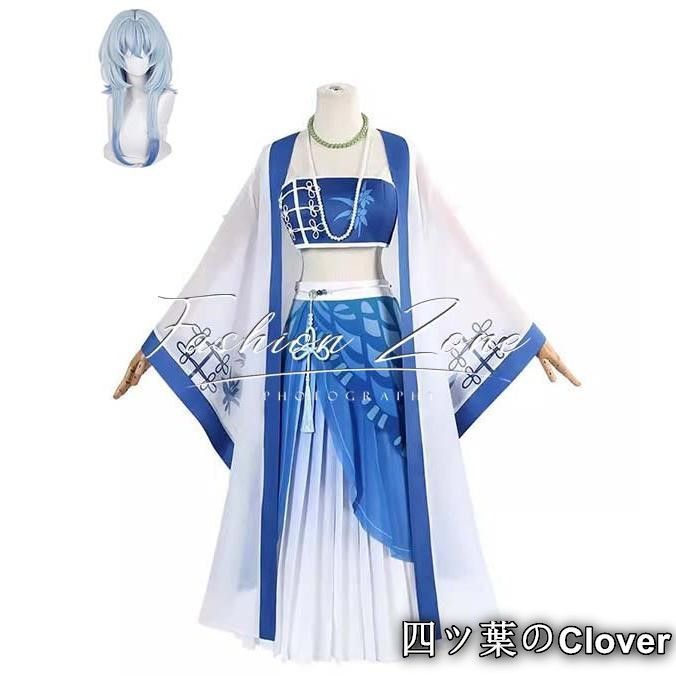 Wuthering Waves 鳴潮 風 ショアキーパーコスプレ衣装 ウィッグ cosplay 演出服変装B 251103