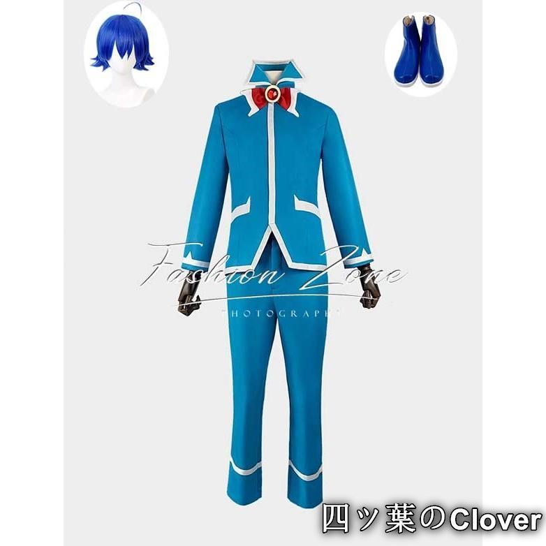 魔入りました 入間くん風 鈴木入間 コスプレ衣装 ウィッグ cosplayハロウィン演出服変装B251103