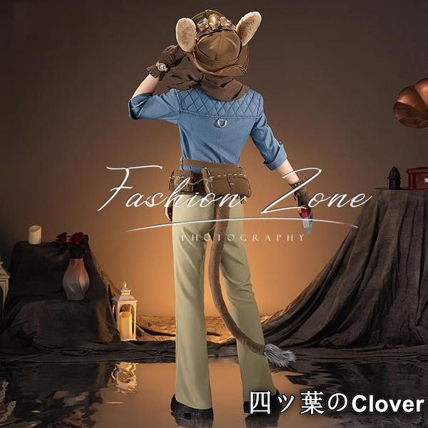 第五人格 風探鉱者 ノートン キャンベル 両面盗賊 コスプレ衣装 ウィッグ靴cosplayハロウィン演出服変装B251103