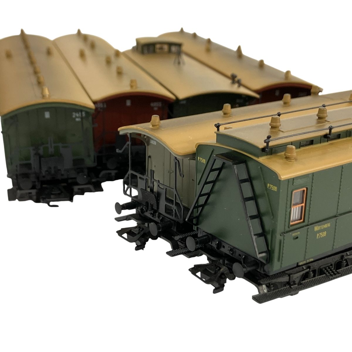 Marklin メルクリン 4210 4211 4212 4213 4214 4229 王立ヴュルテンベルク邦有鉄道 客車 6両セット HOゲージ 鉄道模型 N10515223