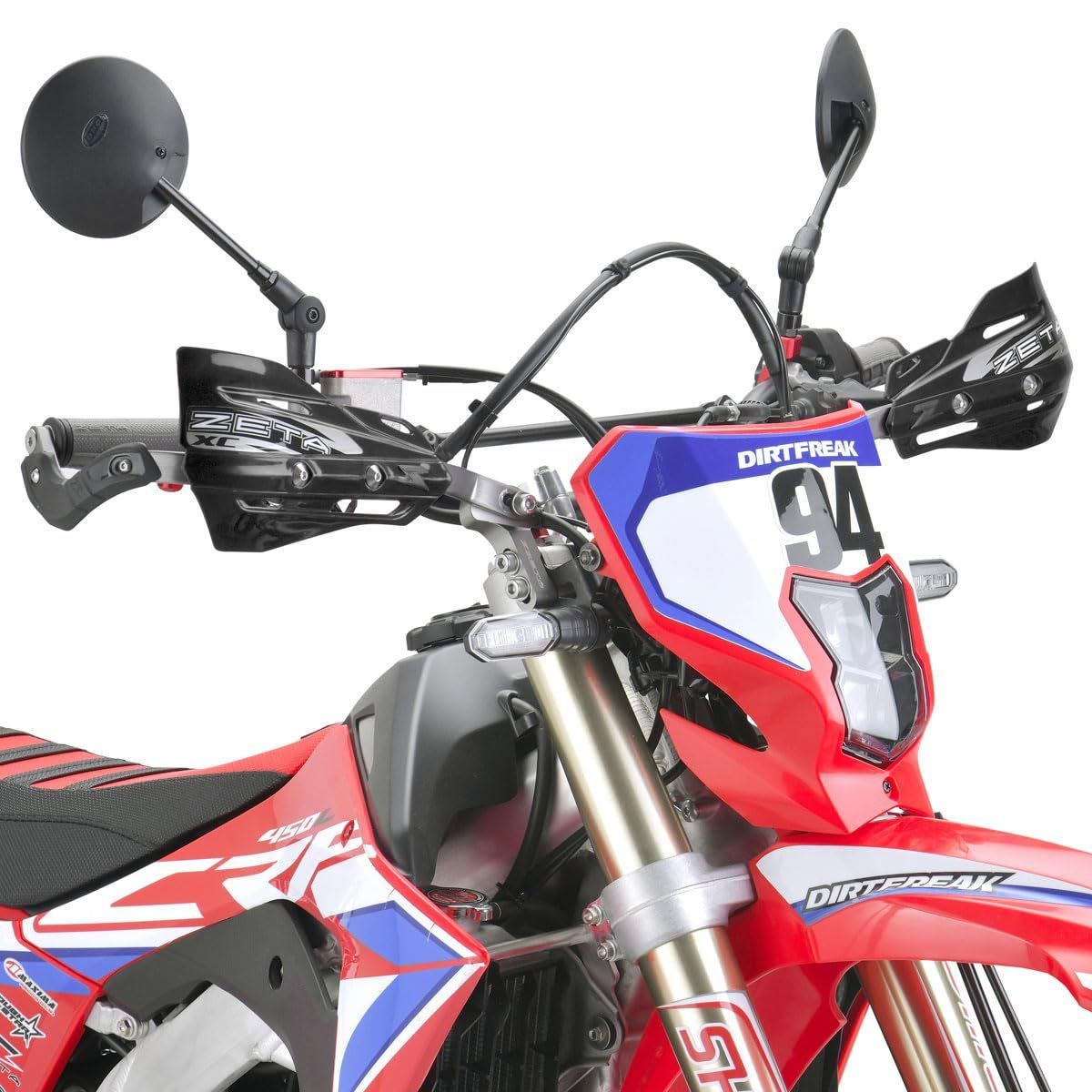 ジータレーシング(ZETA RACING) アーマーハンドガードXC-PROキット 大