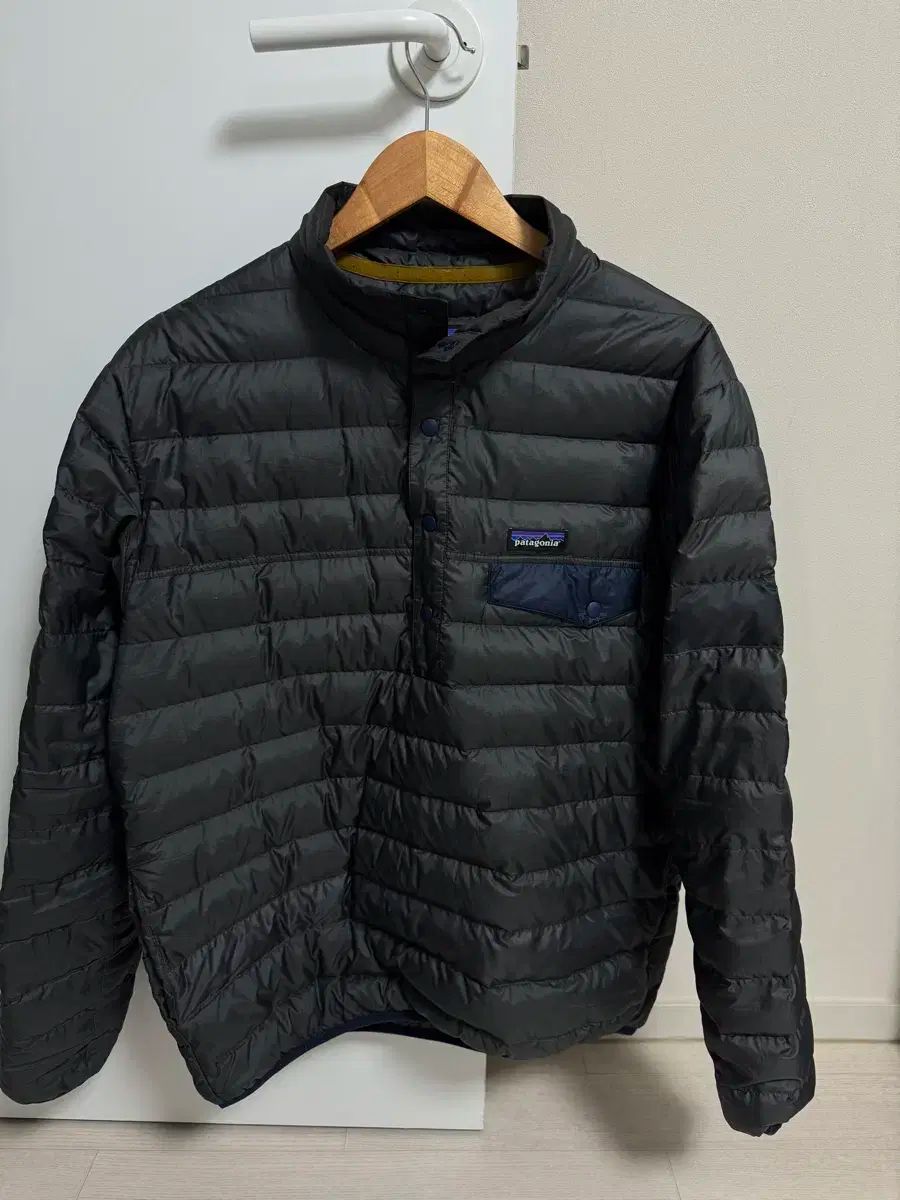 パタゴニア ダウン スナップ Tシャツ グレー M