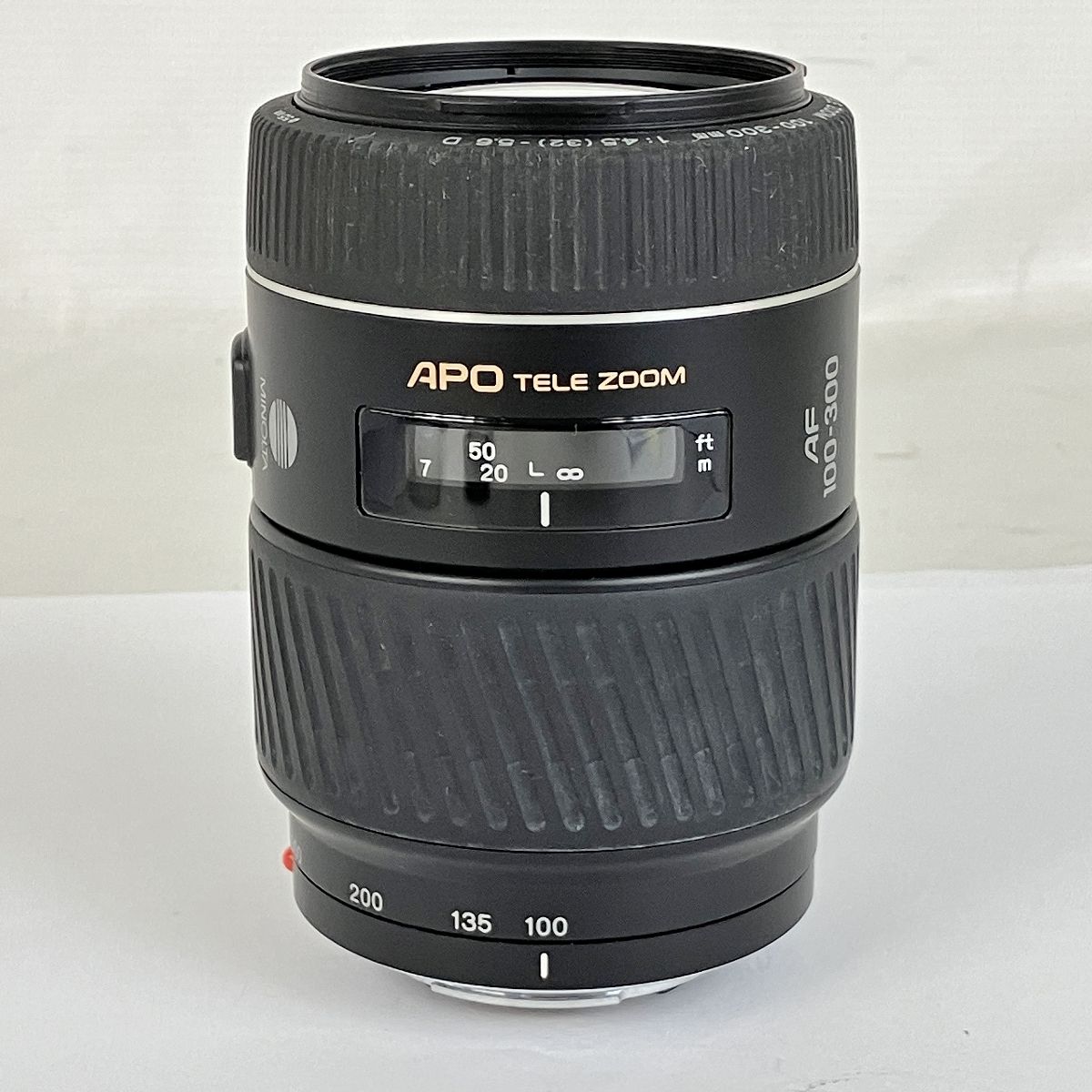  MINOLTA ミノルタ AF APO TELE 100 300 mm F 4 5 6 D ズーム レンズ カメラ レンズ(ズーム) カメラ