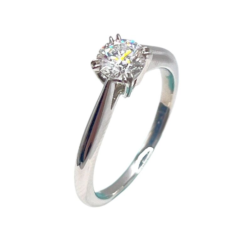 ハリーウィンストン HARRY WINSTON ソリティアエンゲージメントリング プラチナ Pt950 ダイヤモンド ジュエリー