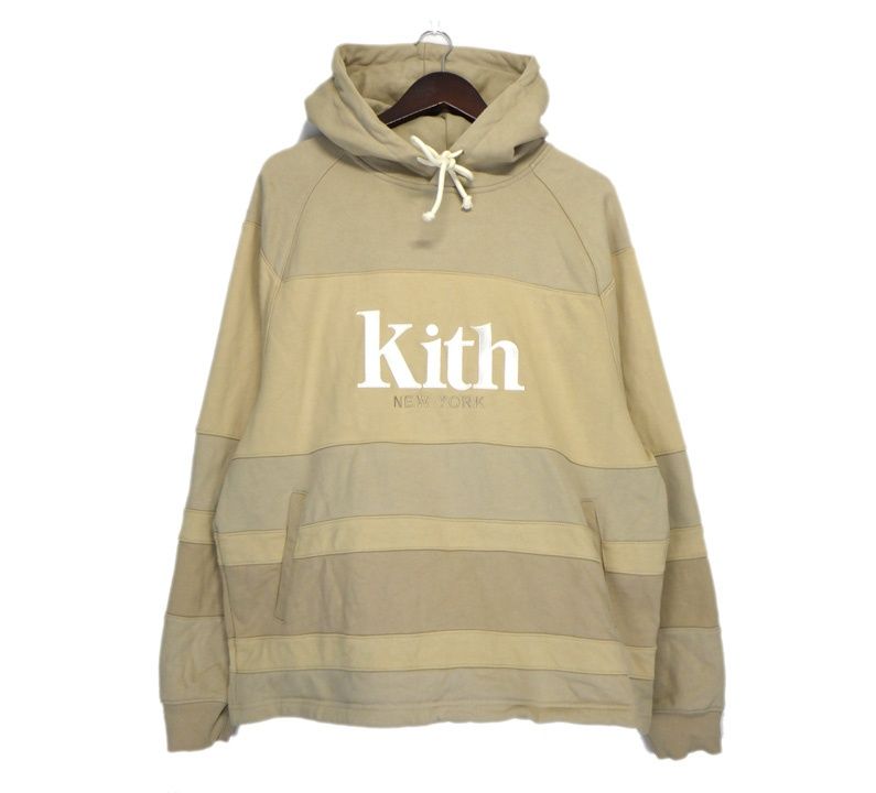 キス KITH HOCKOEY HOODIE KHM030679 ロゴ 刺繍 ホッケー フーディ スウェット パーカー n9776