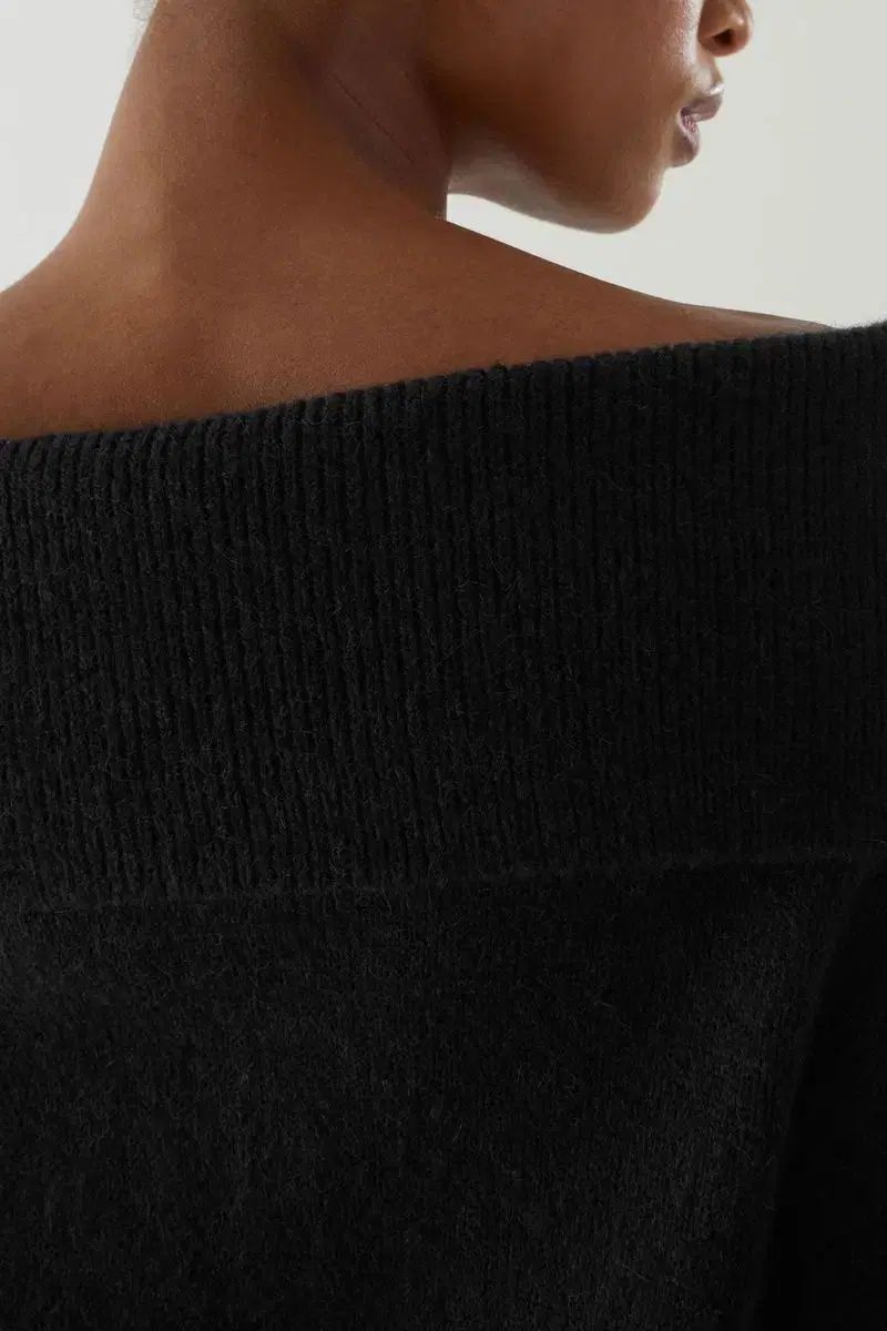 COS オフショルダー アルパカ ニット xs