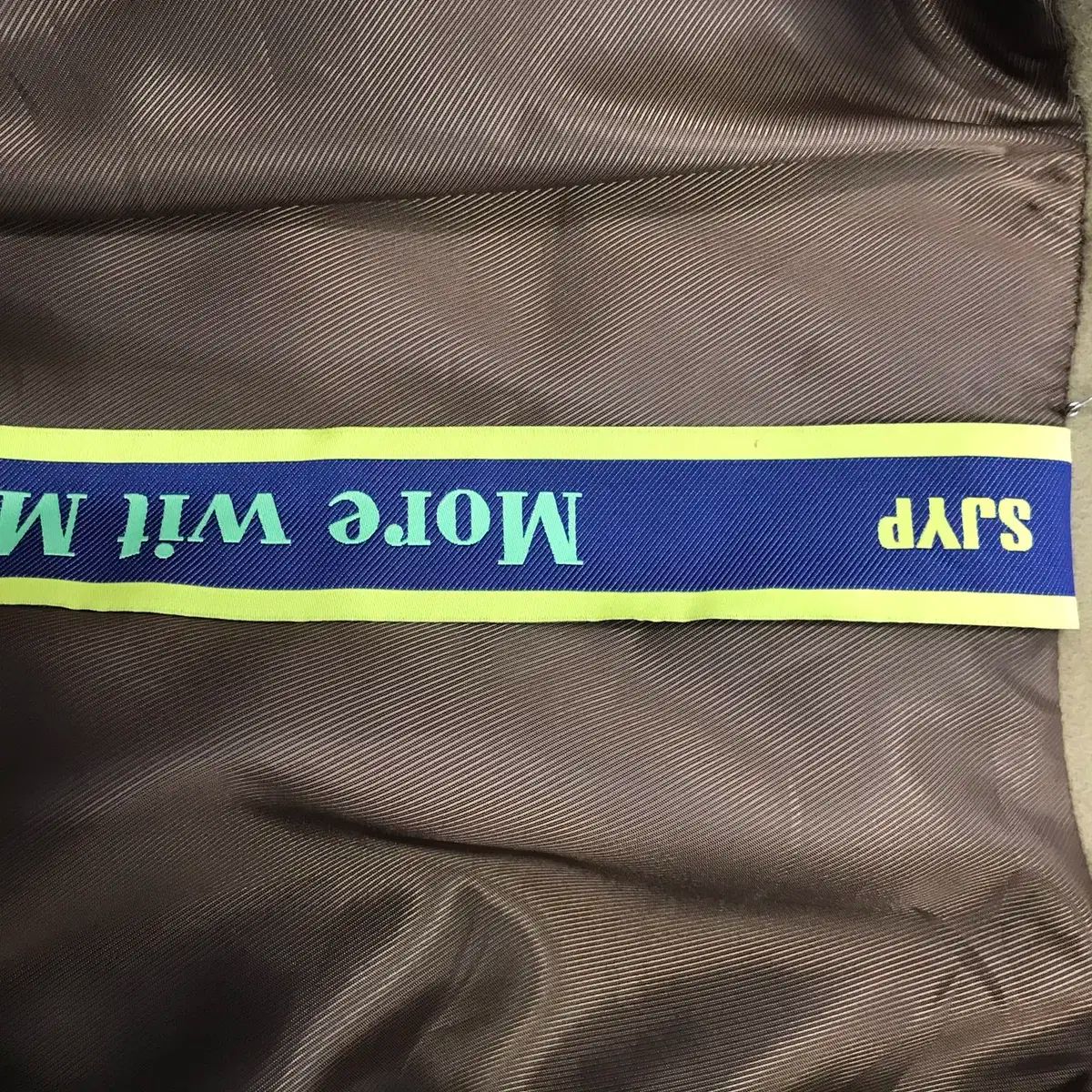  SJYP ハン HAN サム ハンドメイド キャメル ハーフコート S ロングコート ジャケット アウター