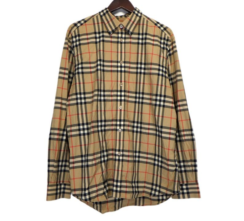 バーバリー Burberry 8020863 ノヴァ チェック 長袖 シャツ n9778