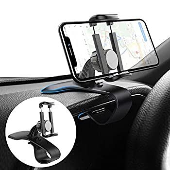 スマホスタンド 片手操作 車載ホルダー 360度回転 ダッシュボード デスクにも適用 スマホ車載ホルダー クリップ式 車 携帯ホルダー iPhone Android