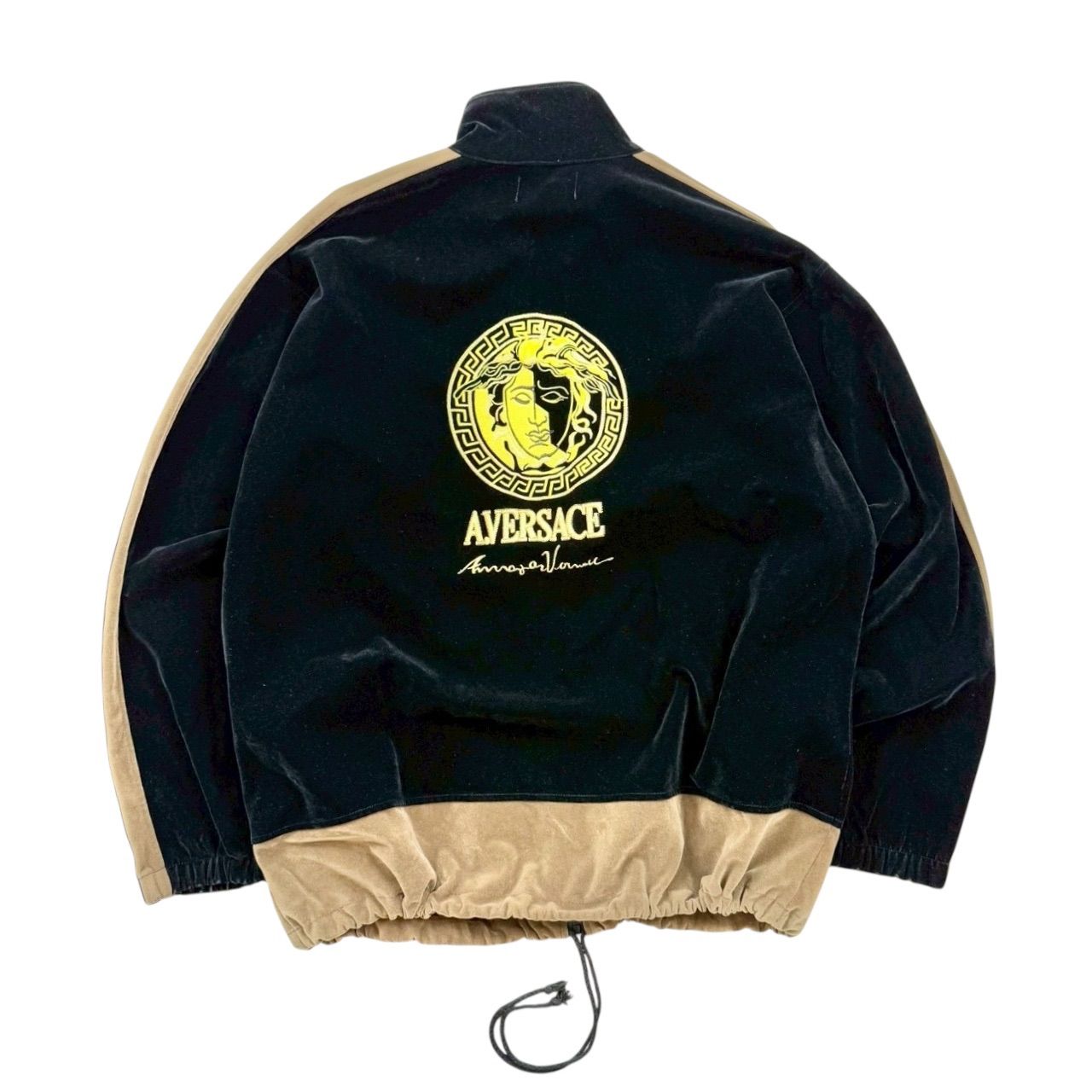 A.V.Versace】 ヴェルサーチ ベルベット トラックジャケット