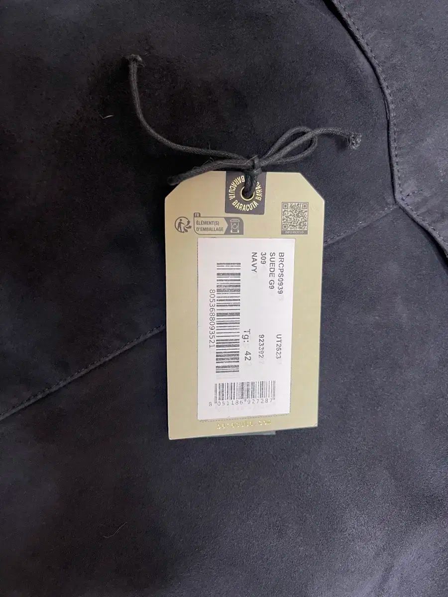 バラクータ スウェード ジャケット ネイビー 42サイズ KANDAIZUMI_COM