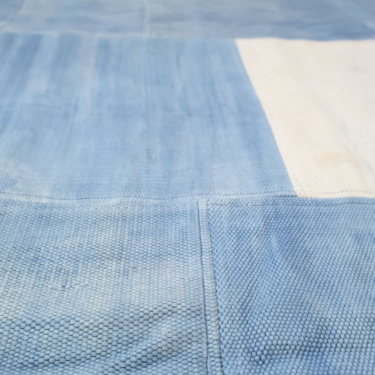 CRASHGATE クラッシュゲート デニムパッチラグ カーペット 絨毯 西海岸 CRASHGATE クラッシュゲート デニムパッチラグ コットン カーペット