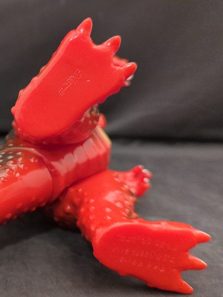 激レア】マーミット 世紀の大怪獣シリーズ チタノザウルス 赤成型 1期