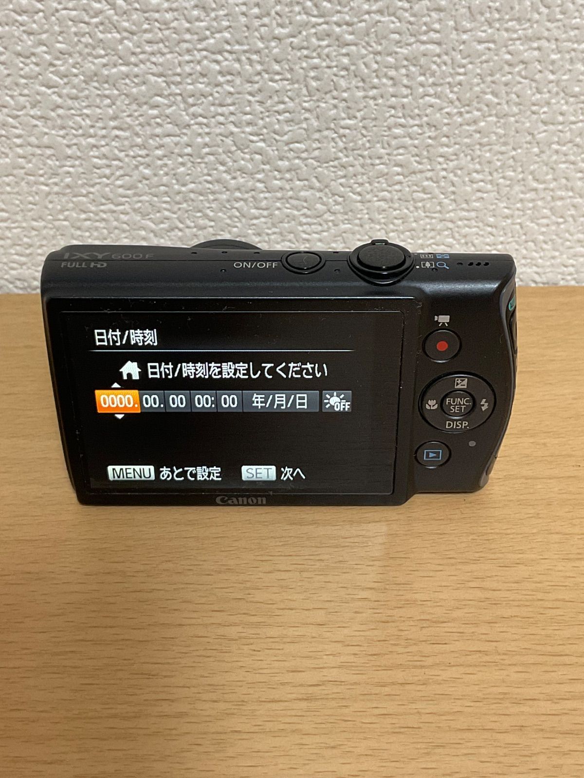 Canon　キヤノン　IXY 600F　ブラック ☆良品【Canon】IXY 600F イクシー キャノン キヤノン CANON IXY 600F