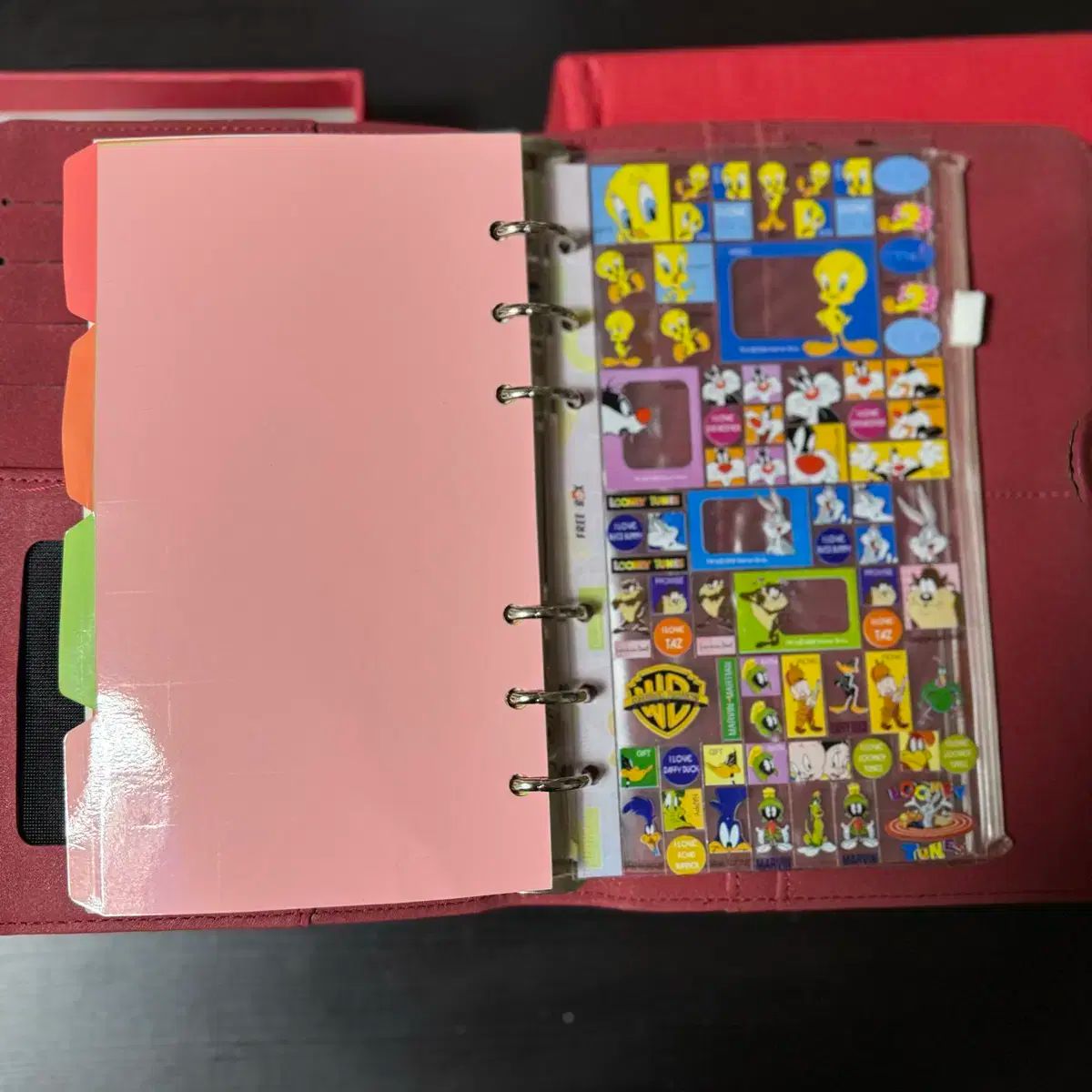  レトロ文具 ダイアリー ルーニ テューンズ トゥイーティー フルセット 語学 辞書 学習参考書 本