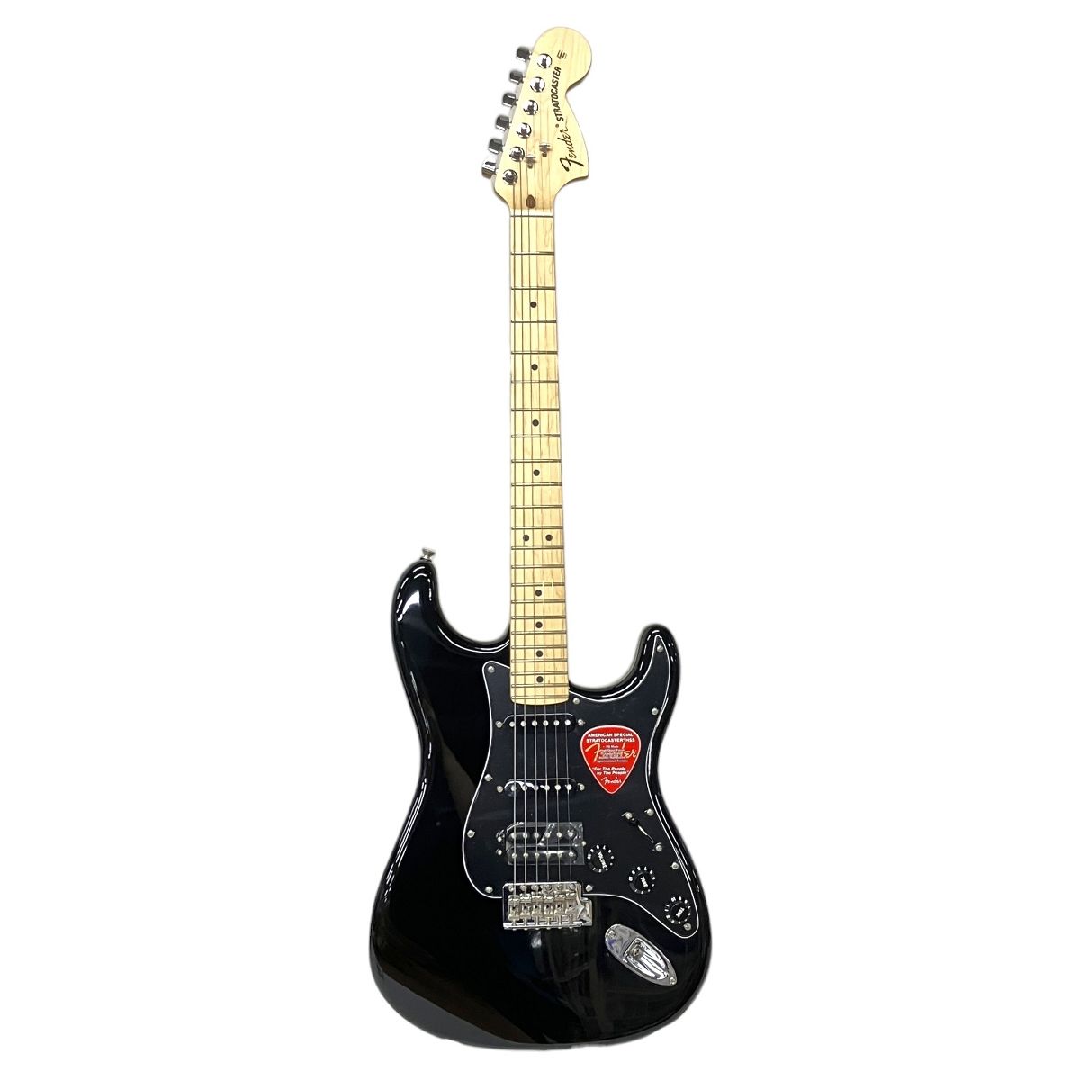 Fender USA American Special Stratocaster HSS Black 2017 フェンダー ストラトキャスター エレキギター 良好 S10555025
