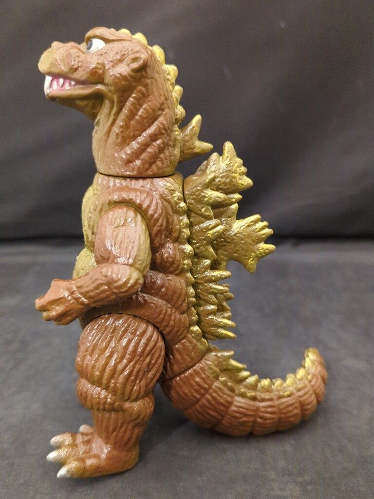 マーミット ゴジラ2 茶成型 金塗装