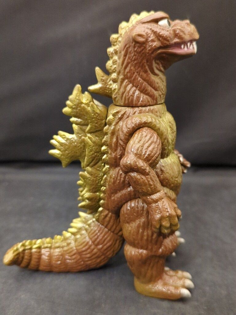  マーミット ゴジラ2 茶成型 金塗装 ゴジラ 特撮