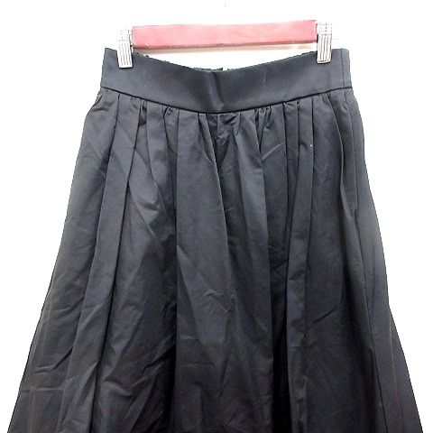 イデアルーチェ iDea Luce スカート フレア ロング F 黒 ブラック /RT