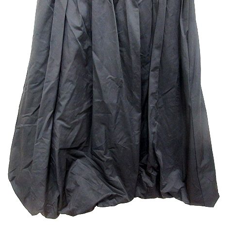 イデアルーチェ　スカート　美品 イデアルーチェ iDea Luce スカート フレア ロング F 黒