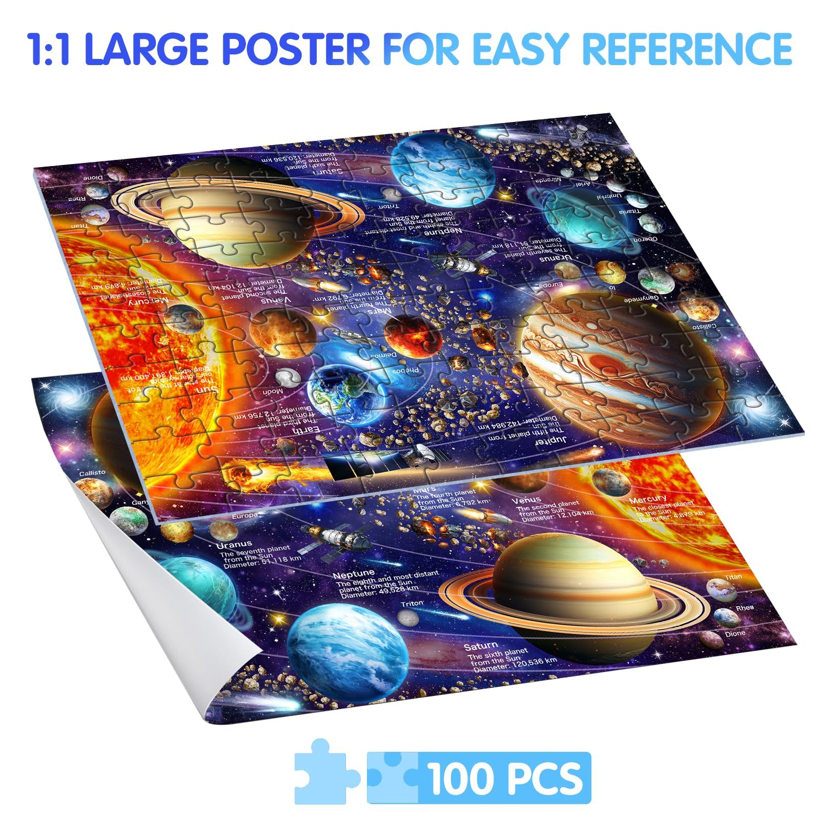 poorookoo〗 5000ピース 太陽系パズル poorookoo〗 5000ピース 太陽系