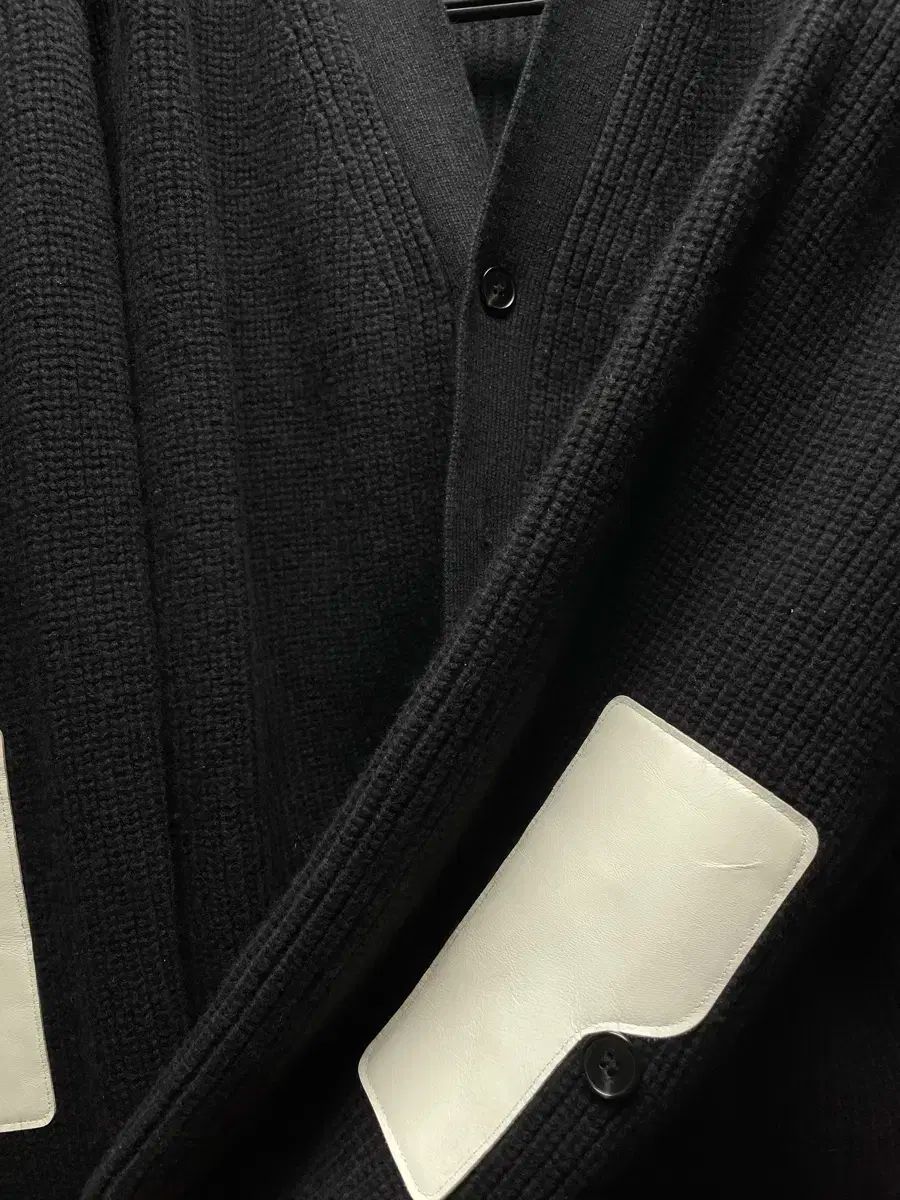 数年前 ブラックニットカーディガン L KARIMZIABAT_FR