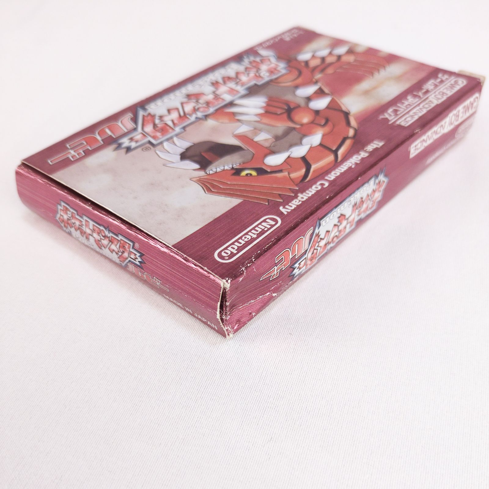 🔥ポケットモンスター ルビー🎮外箱・取説付き✨ゲームボーイ