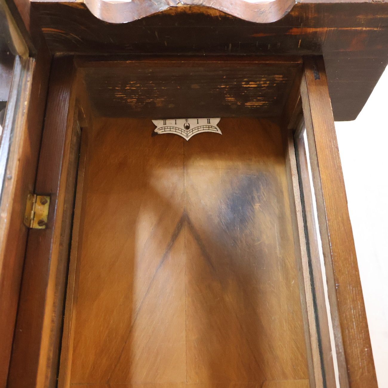 マホガニー材 時計キャビネット