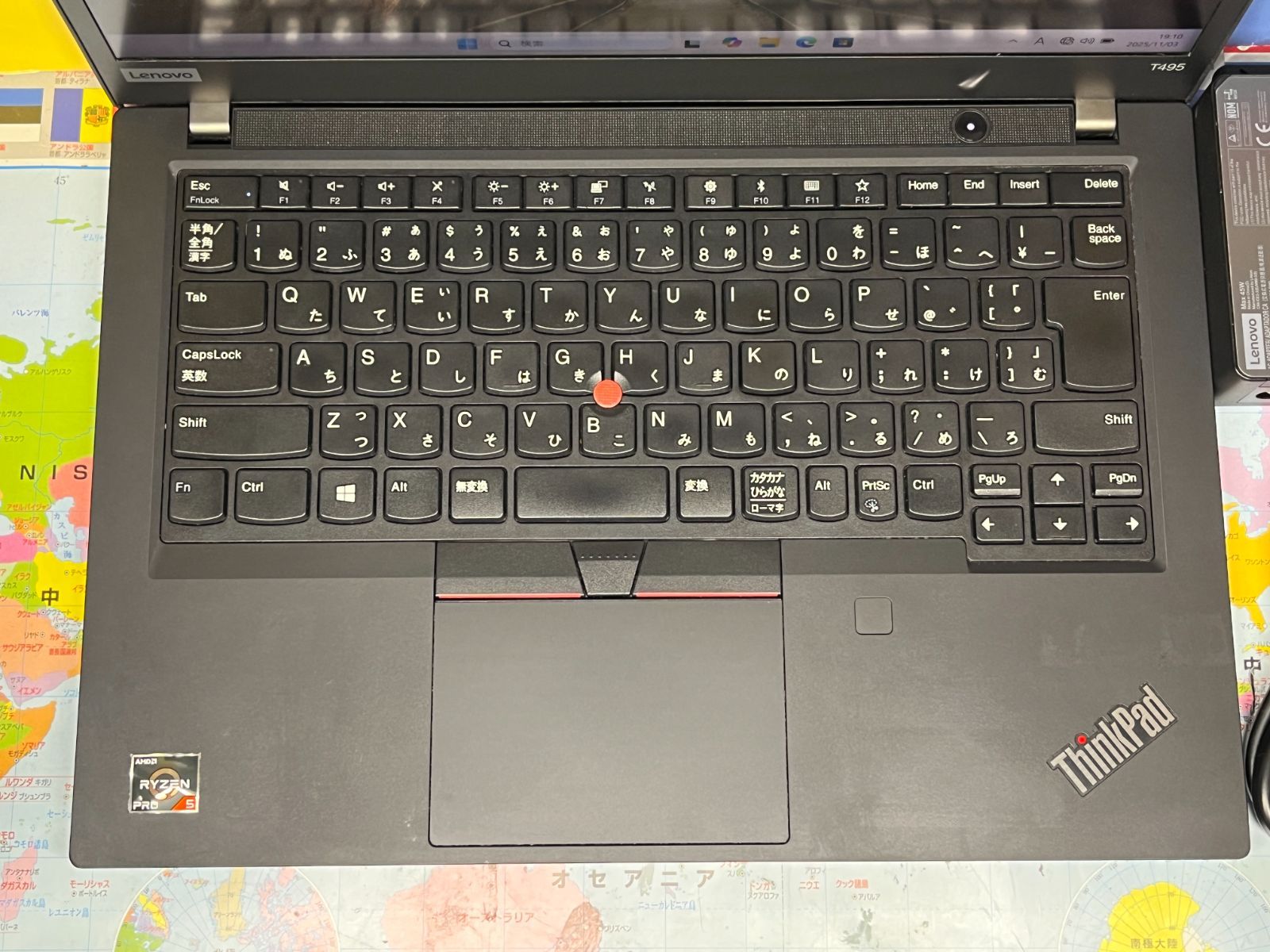 美品 レノボ T495 14型 FHD Office2024 ノートPC レノボ T495 14型 FHD