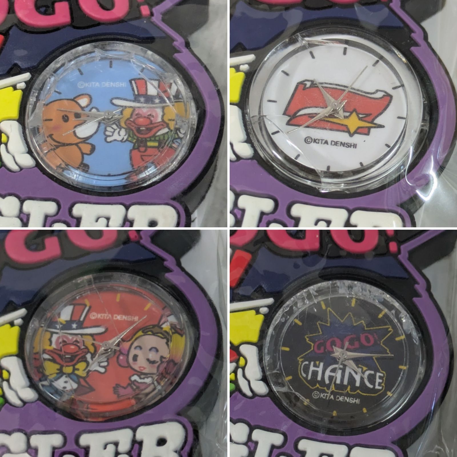 ジャグラー ラバーウォッチ GOGO ピエロ 北電子 ゴーゴー