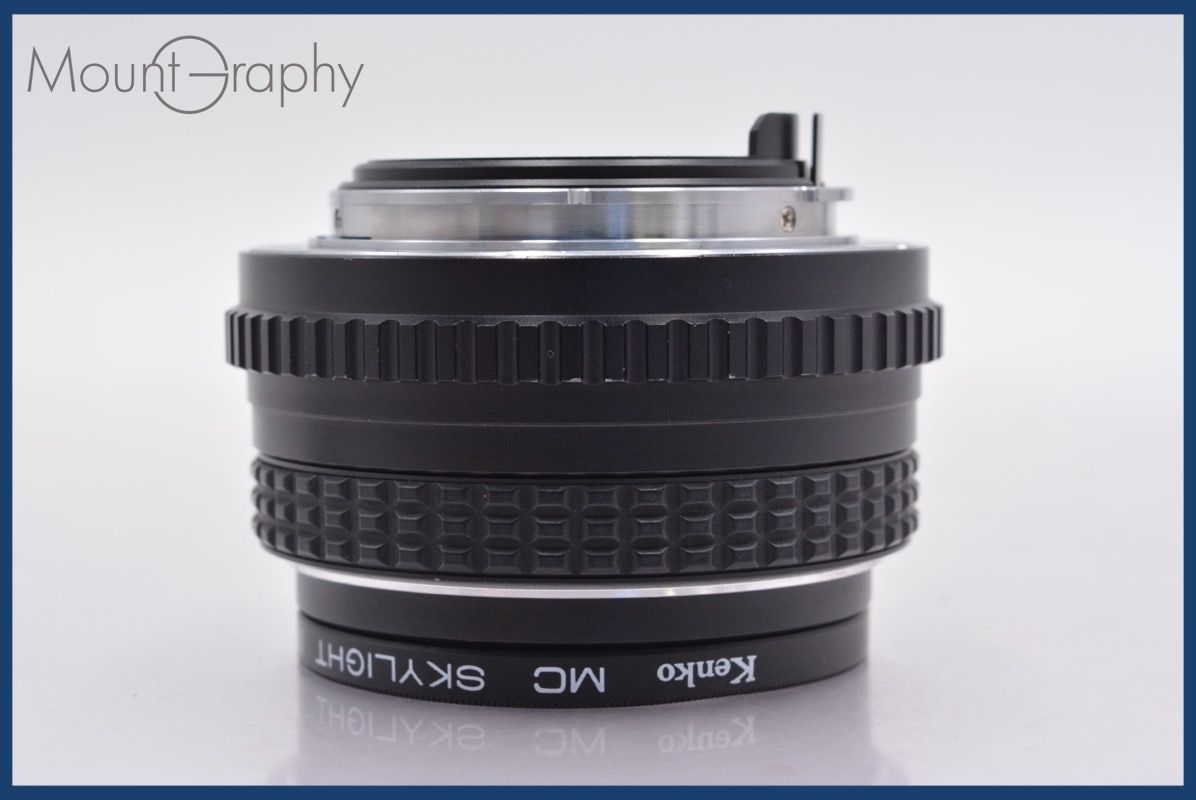 ペンタックス PENTAX SMC PENTAX-M 50mm F2 前後キャップ-レンズフィルター付 完動 同梱可 am451