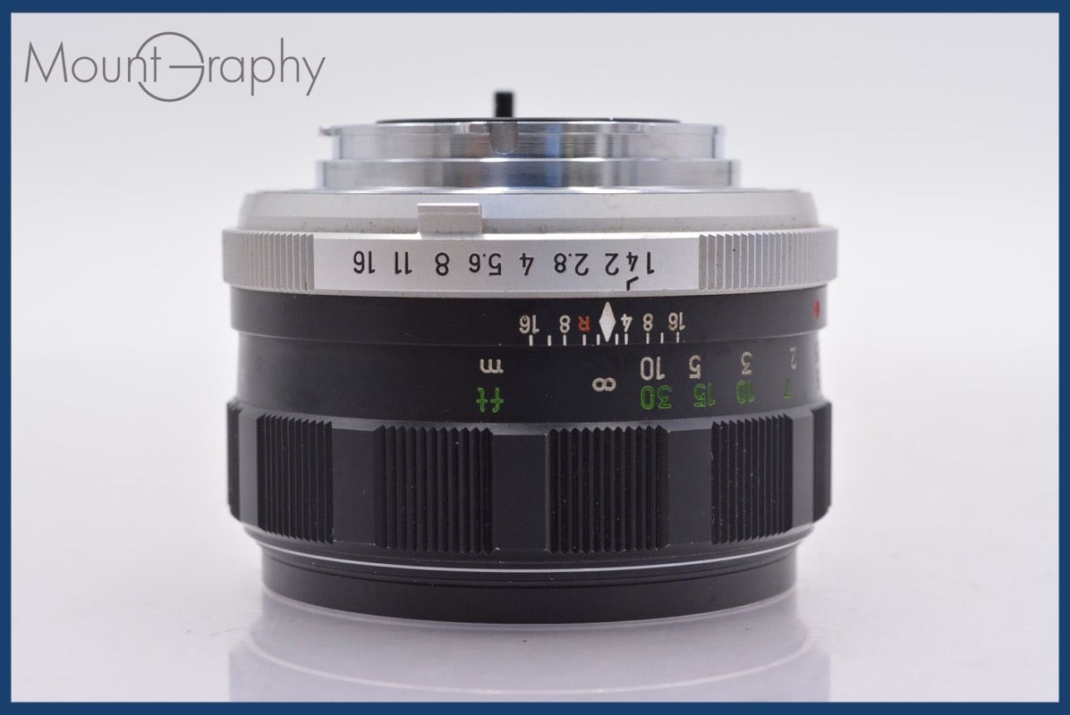 F1.4 前後キャップ-レンズフィルター付