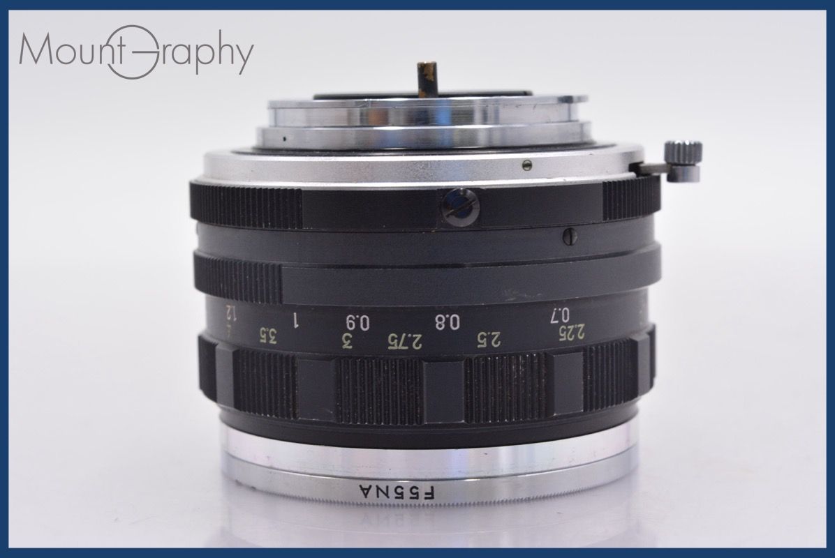 ミノルタ MINOLTA AUTO ROKKOR-PF 55mm F1.8 前後キャップ-レンズフィルター付 同梱可 am460