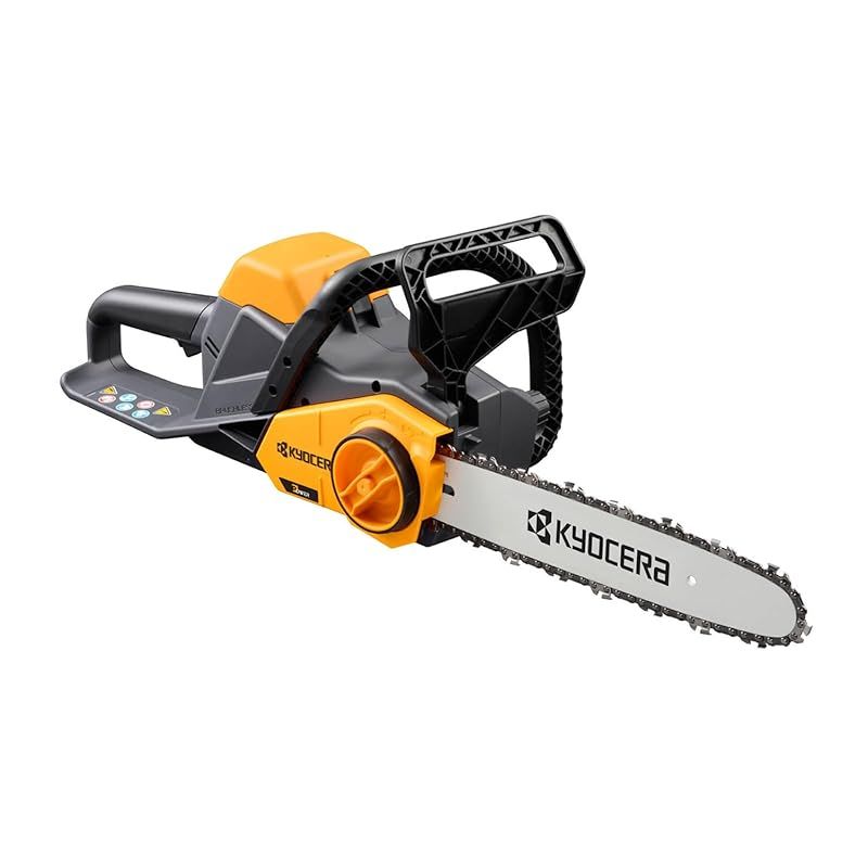 京セラ Kyocera 旧リョービ 充電式チェンソー BCS-1830L5 618750A ブラシレス分割コアモーター搭載のハイパワー 軽量3.6kgでサクッと切断 リチウムイオン18V 有効切断長さ290mm 自給給油 セフティスイッチ 力の入れや 0