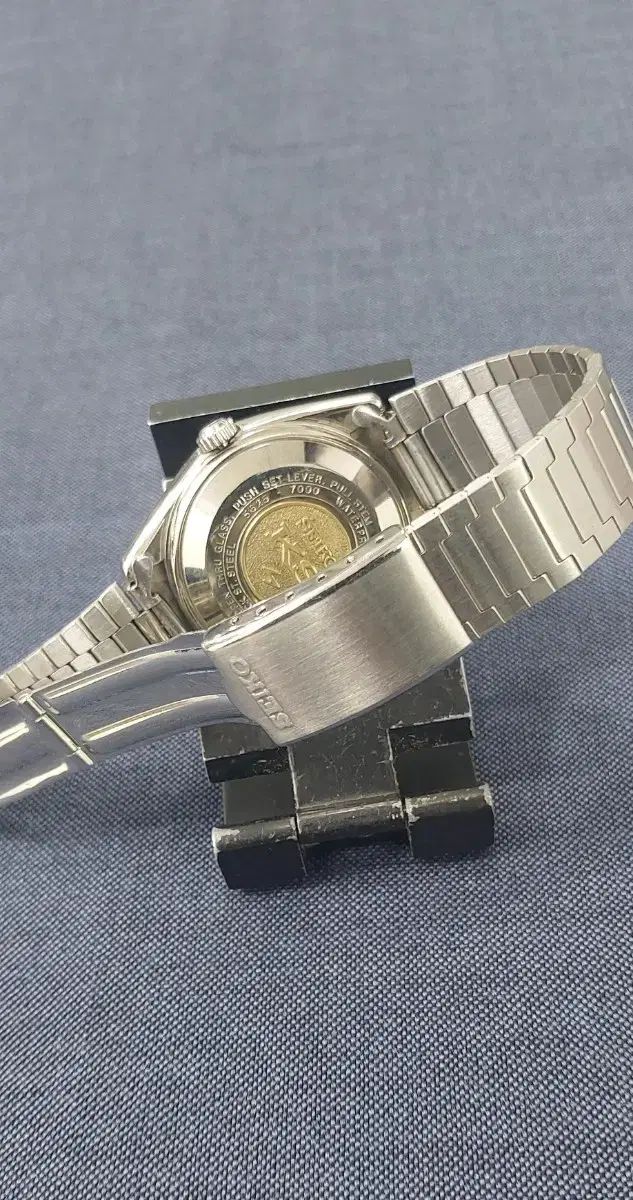  ヴィンテージ キングセイコー デニム版 オリジナル 自動 自動巻き時計 腕時計(アナログ)