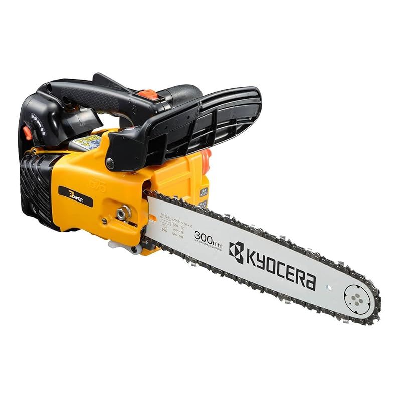 京セラ Kyocera 旧リョービ エンジンチェンソー ESK 2730 4051004 軽量3 0 kgで高齢者や女性にも扱いやすい 寒い冬でも軽い力でエンジンがスタート出来るKスタート 有効切断長さ300 mm 自動給油 防振ハンドル 1