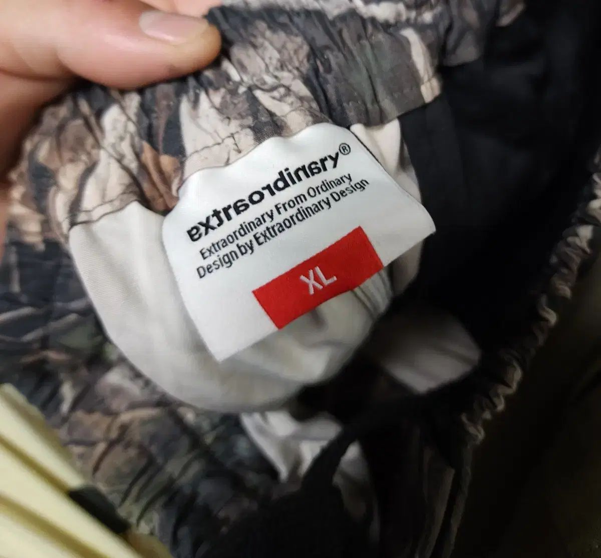  エクストラオーディナリー リアルツリー カモ ファンツ XL チノパン パンツ
