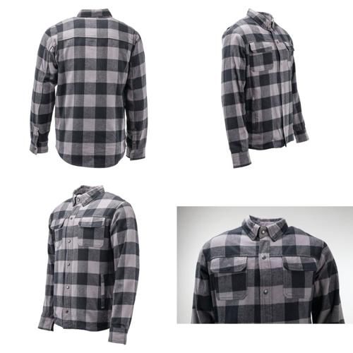 Men s Vise Flannel Moto Shirt