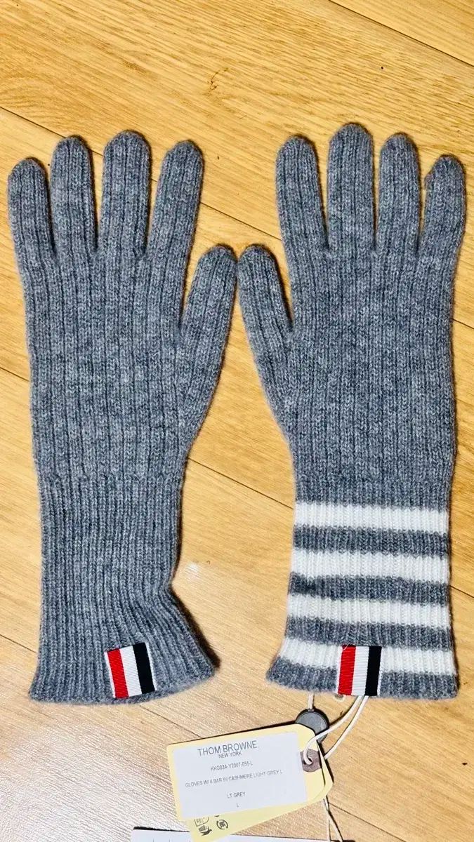 トム ブラウン カシミア 手袋 Lサイズ