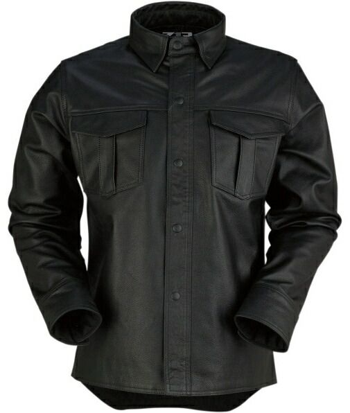 The Motz Leather Shirt