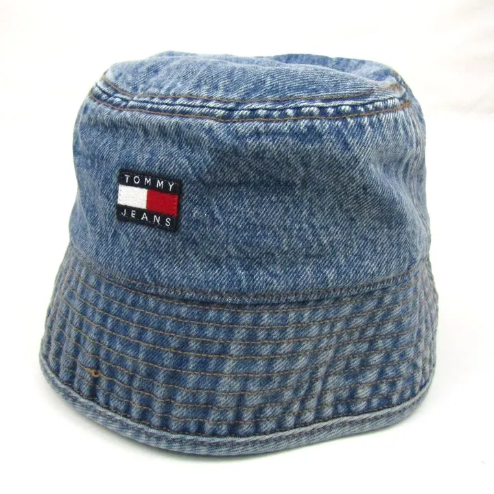 h256【未使用】HILFIGER DENIM バケットハット キャップ 帽子 TOMMY トミーヒルフィガー好きな方にも 希少モデル