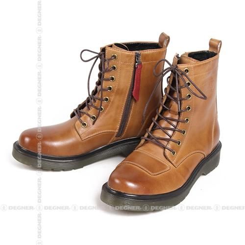 HS-B 8 レディース シフトガード付レザーZIPブーツ