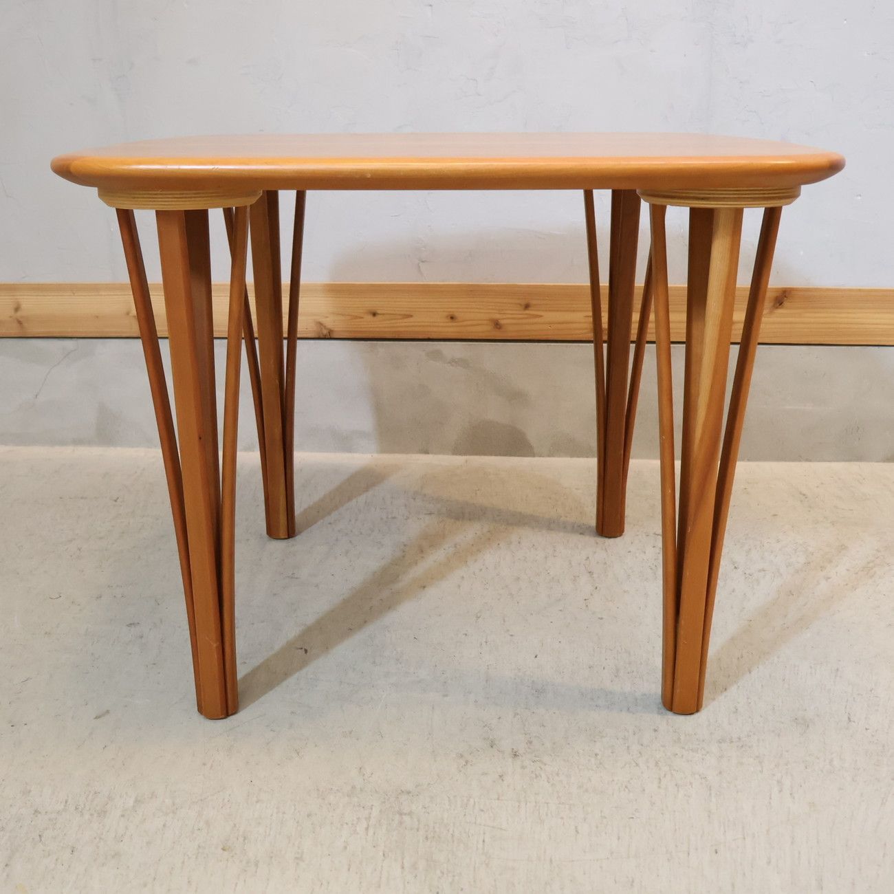 HASLEV ハスレヴ チェリー材 カフェテーブル コーヒーテーブル スクエア デンマーク シンプル ナチュラル ヴィンテージ 北欧家具