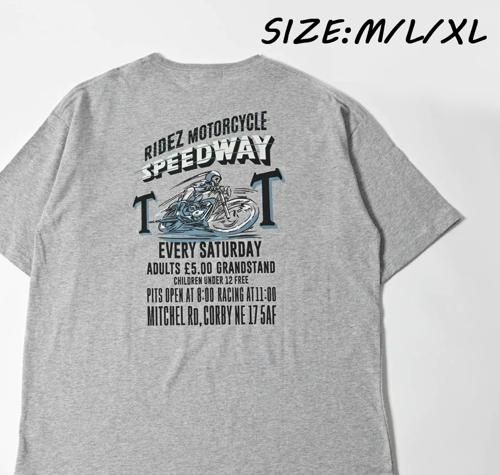 SKULL RACER BIG POCKET TEE