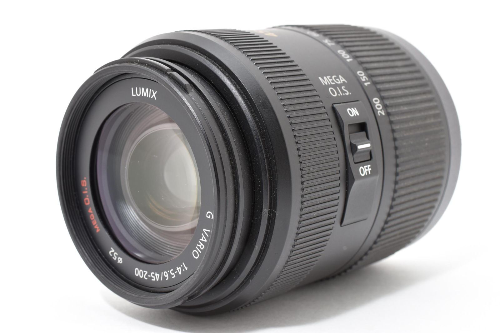 Panasonic Lumix G Vario 45 200 mm f 4 0 5 6 Mega O I S Lens 上品 A