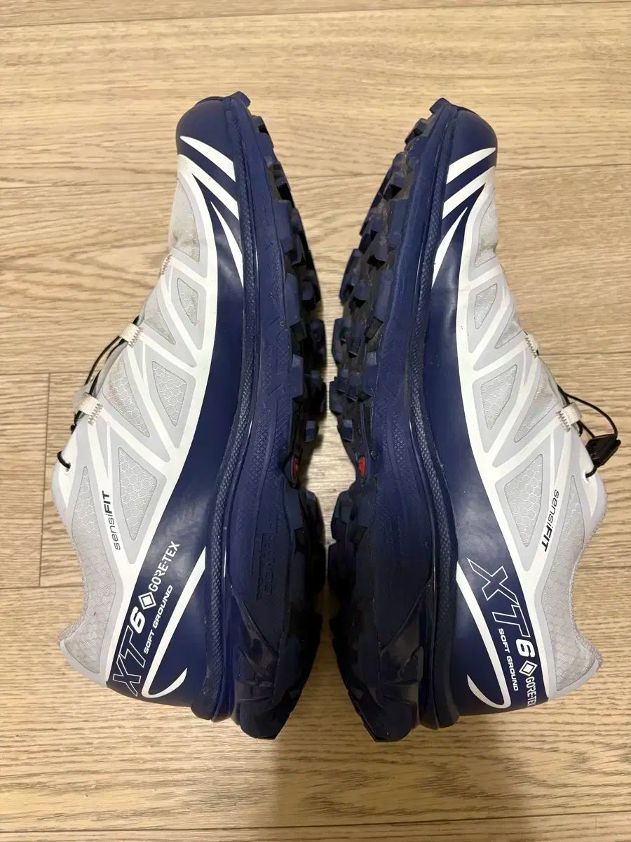 サロモン XT-6 ゴアテックス ブルー プリント ヘザー