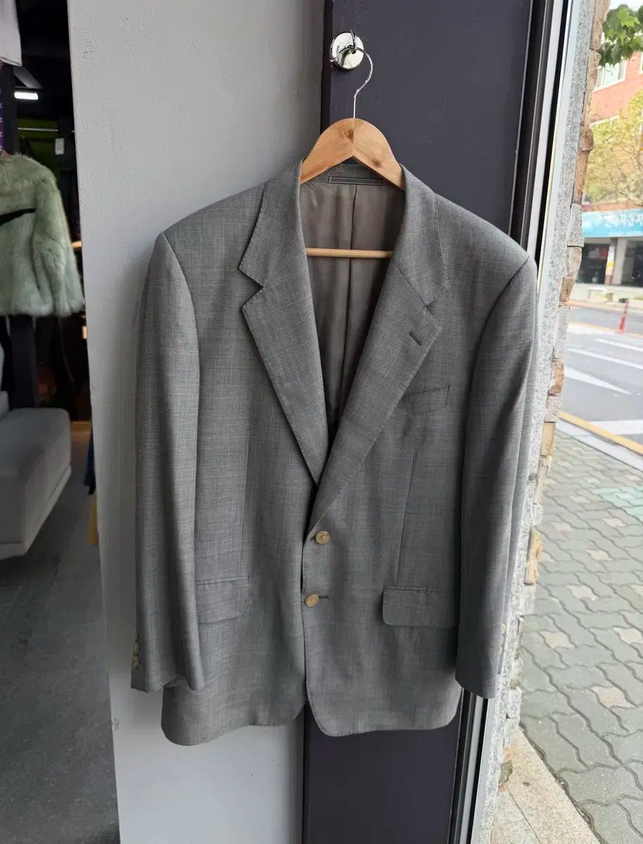 50 Ermenegildo Zegna エルメネジルド ゼニア ウール ブレーザー ジャケット