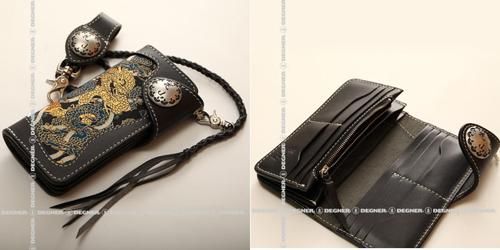 W-9 AK 花山レザーウォレット